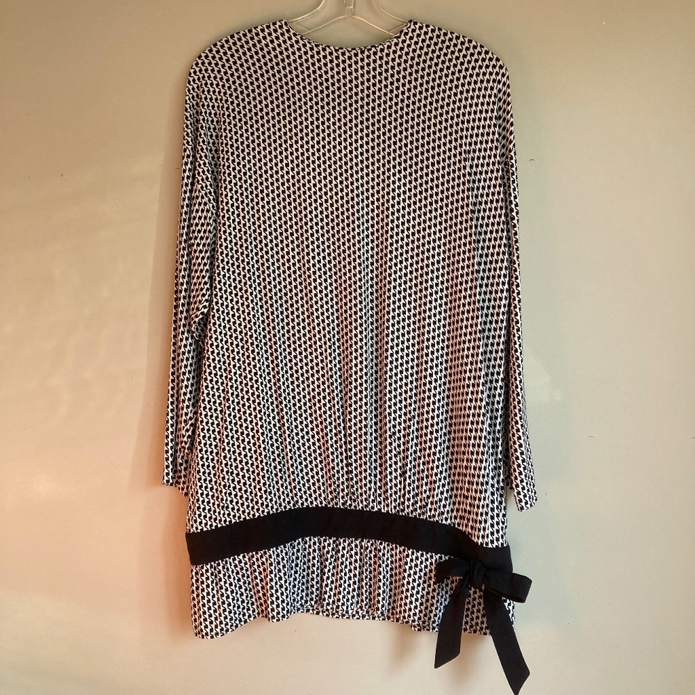 Vintage Page Boy Dallas Drop Waist Tunic Swing Blouse Size 10 Maternity
